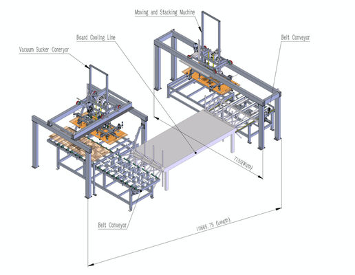 Beli Lini Produksi Papan Buatan Sikat Siklus Pendek 400L Min Sumber Gas online manufacture