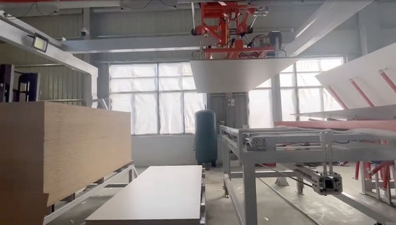 Beli Particleboard Short Cycle Lamination Press Luas lantai 35m online manufacture