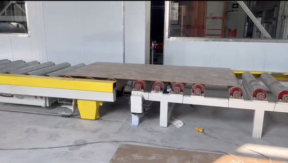 Beli 1600 ton Mdf Hot Press Short Cycle Press Line Luas lantai 17m online manufacture