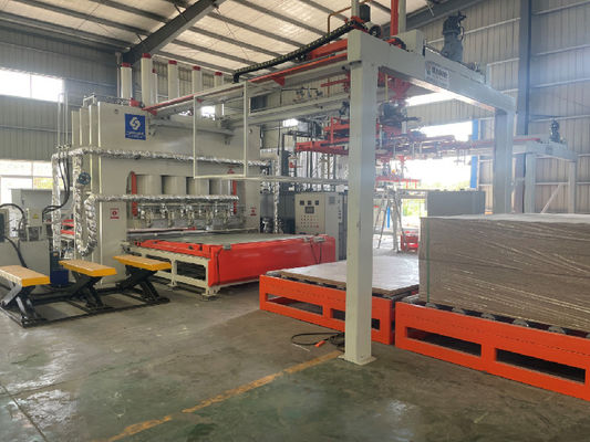 Beli Pintu Kayu Furnitur Siklus Pendek Laminating Mesin Hot Press Untuk Pintu Line online manufacture