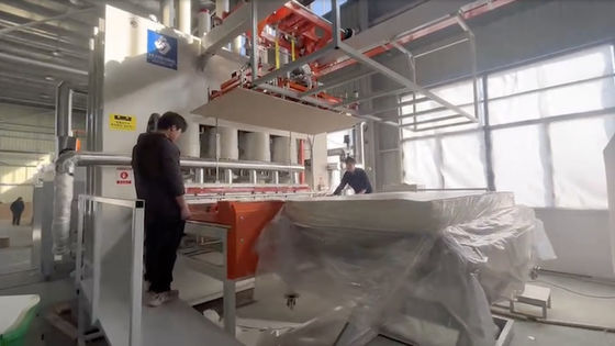 4X10 Siklus Pendek Laminasi Mesin Hot Press Laminating Hot Press