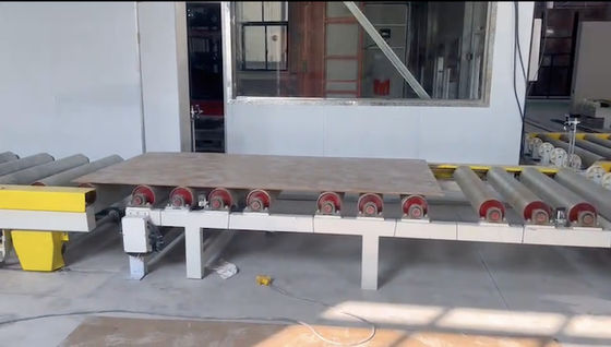 Mesin Pencet Panas Siklus Pendek Hidraulik 20KW Daya yang dipasang