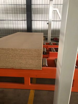 Siklus Pendek Melamin Laminated Mempersikan Kayu Press Line Hydraulic Mdf Mesin Hot Press