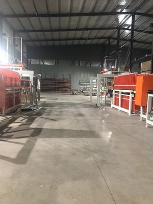 Papan Mdf Waterproof Melamine Short Cycle Press Line Untuk Laminated